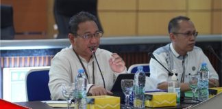 Setda HM Hilman membuka resmi kegiatan sosialisasi Pakta Integritas penggunaan BMD atau fasilitas kantor