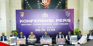 Polri sita Rp78,1 miliar dari sindikat judi online, dukung program Asta Cita