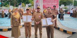 ASN dan PTT di lingkup Pemkab Banjar menerima penghargaan ‘Berkinerja Baik’