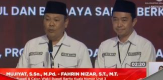 IPM disoroti dalam debat Pilkada Batola, Mujiyat-Fahrin punya upaya peningkatannya