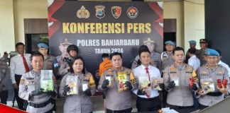 Polres Banjarbaru sita barang bukti narkoba senilai Rp. 13 miliar dari warga Kelayan Banjarmasin