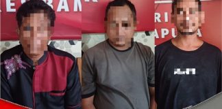 Tiga pelaku pengeroyokan warga Tapin di CBS Martapura, diamankan polisi
