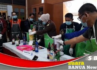 Kejari Batola musnahkan barang bukti sejumlah perkara pidana berkekuatan hukum tetap
