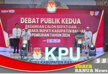 Debat publik tahap kedua Pilkada Kabupaten Banjar 2024, berjalan sukses