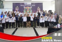 DKISP gelar kegiatan Brigade Informasi Daerah Camp 2024, di Desa Padang Panjang, Karang Intan