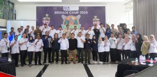 DKISP gelar kegiatan Brigade Informasi Daerah Camp 2024, di Desa Padang Panjang, Karang Intan