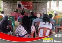 Irwan Bora dapat usulan agar PJU diwilayah Desa Bincau ditingkatkan