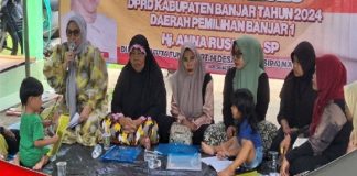 Anna Rosiana, dapat usulan soal penanganan banjir di Kabupaten Banjar