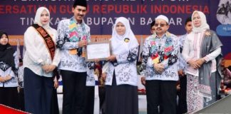 HGN ke 79 tingkat Kabupaten Banjar di peringati di Kiram Park Kecamatan Karang Intan