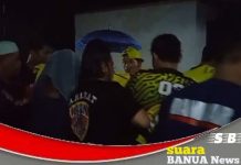 Seorang warga di Tatah Bangkal tenggelam, setelah korban dan perahunya dihantam pohon tumbang
