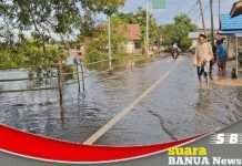 BMKG ramal Desember – Januari puncak musim penghujan, sejumlah jalan di Martapura terendam