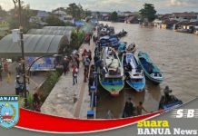 Sudah 400 klotok yang tambat di Dermaga Air Santri, relawan siapkan 25 ribu karcis