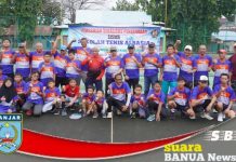 Wakil Bupati Said Idrus meresmikan Sekolah Tenis Albasia, berharap akan lahir bibit petenis handal
