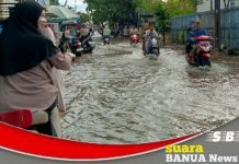 Diguyur hujan, sejumlah ruas jalan di Pemurus Dalam direndam air