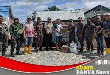 Kejari Barito Kuala salurkan bantuan sembako untuk warga terdampak banjir di Kecamatan Jejangkit