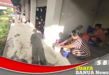 Ratusan warga Gambut dan Sungai Tabuk terpaksa mengungsi, akibat tempat tinggal mereka terendam Banjir