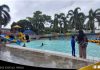 Usai direhabilitasi Kolam Renang Idaman ramai dikunjungi anak anak, kini ada wahana airnya