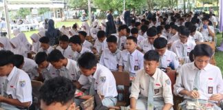 Hari ini 6 sekolah di Kabupaten Banjar uji coba program makan bergizi gratis