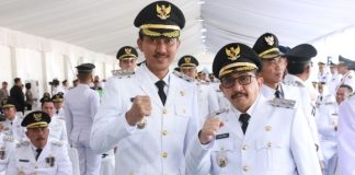 Saidi Mansyur dan Said Idrus resmi dilantik Presiden Prabowo Subianto sebagai bupati dan wakil bupati Banjar