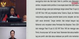 MK perintahkan KPU melaksanakan PSU pemilihan walikota dan wakil walikota Banjarbaru