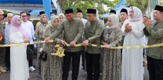 Bupati H. Bahrul Ilmi membuka resmi Pasar Panginan Ramadhan, 44 UKM ramaikan kuliner khas daerah