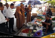 Satgas pangan Polres Batola sidak harga dan ketersediaan sembako di Marabahan selama Ramadhan
