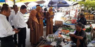 Satgas pangan Polres Batola sidak harga dan ketersediaan sembako di Marabahan selama Ramadhan
