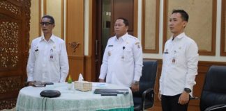 Bupati Batola H. Bahrul Ilmi ikuti peluncuran indikator IPKD MCP 2025 oleh KPK secara hybrid