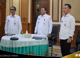 Bupati Batola H. Bahrul Ilmi ikuti peluncuran indikator IPKD MCP 2025 oleh KPK secara hybrid