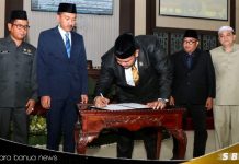 DPRD Ranperda tentang penyertaan modal PT. AMIN dan Perusda PBB menjadi Perda Kabupaten Banjar