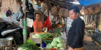 Jaga stok dan ketersediaan bahan pokok, Polres Banjar monitoring di Pasar Thaibah