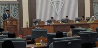 Bupati Banjar sampaikan capaian kemajuan di rapat paripurna DPRD Kabupaten Banjar