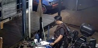 Usai melakukan aksinya, pelaku pencurian sepeda motor di Bati-Bati berhasil diamankan polisi