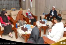 Banggakan daerah di Winter World Games Touring 2025 Itali, Siti Naswa bertemu Bupati Saidi Mansyur