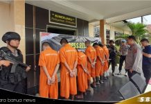 Komplotan pencurian motor di Batola di gulung polisi, termasuk oknum penadahnya ikut diamankan