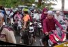 Sejak pagi jamaah haul Datu Kelampaian mulai berdatangan