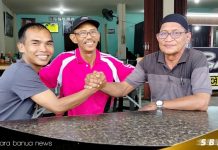 Akhiri keriuhan, sopir truk dapuk Kapolsek Anjir Pasar menjadi ayah angkat
