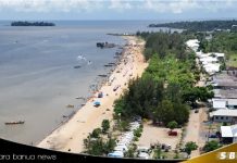 Libur nataru dan lebaran, Pantai Batakan Baru menjadi pilihan wisatawan lokal untuk berlibur