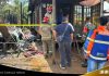 Anggota DPKP Banjar bergerak cepat tangani kebakaran di Desa Tiwingan Baru