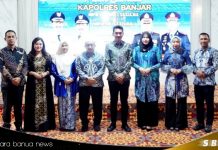 Pisah sambut Kapolres Banjar, terkesan selama bertugas di Kabupaten Banjar