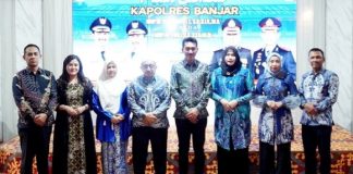Pisah sambut Kapolres Banjar, terkesan selama bertugas di Kabupaten Banjar