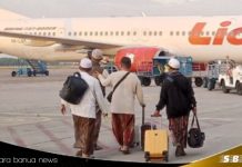 Jumlah penumpang di Bandara Syamsudin Noor meningkat 2,2 persen selama lebaran