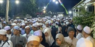 Ribuan warga hadiri haul Guru Banjar Indah di Desa Tungkaran Martapura