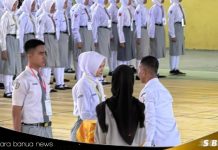 Anggota dewan Batola dan purna paskibraka nasional, Syarif Faisal hadiri seleksi calon paskibraka