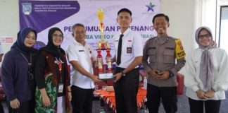 Siswa SMA Banua, sabet juara pertama lomba video konten literasi se Kabupaten Banjar