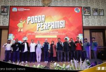 Wakil Walikota Hj. Ananda, buka resmi lomba olah raga antar tukang ledeng se Kalsel