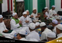 Wakil Bupati H. Said Idrus hadiri acara haul KH KH Ahmad Hudhori di Kampung Melayu Martapura
