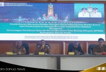 Hari ini, Bupati Bahrul Ilmi sepakati RTRW Batola dengan Pemerintah Provinsi Kalsel di Banjarbaru
