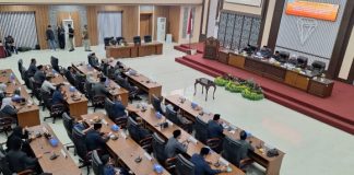 DPRD Banjar Paripurna Bahas Raperda Perhubungan dan Penyertaan Modal Bank Kalsel