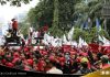 Peringati Hari Buruh Internasional, ribuan Buruh berkumpul di Monas dan sejarah 1 Mei sebagai Hari Buruh